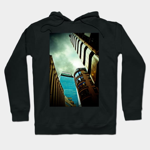 20 Fenchurch Street Walkie-Talkie Lloyds Building London Hoodie by AndyEvansPhotos